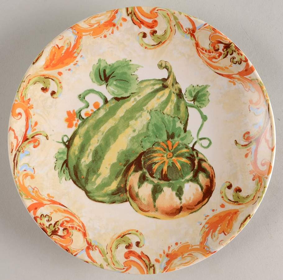 Calabash Appetizer Plate by 222 Fifth (PTS)-1