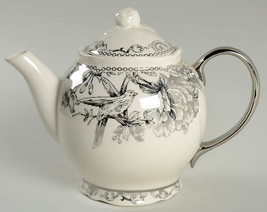 Adelaide Electroplate Teapot & Lid by 222 Fifth (PTS)-1