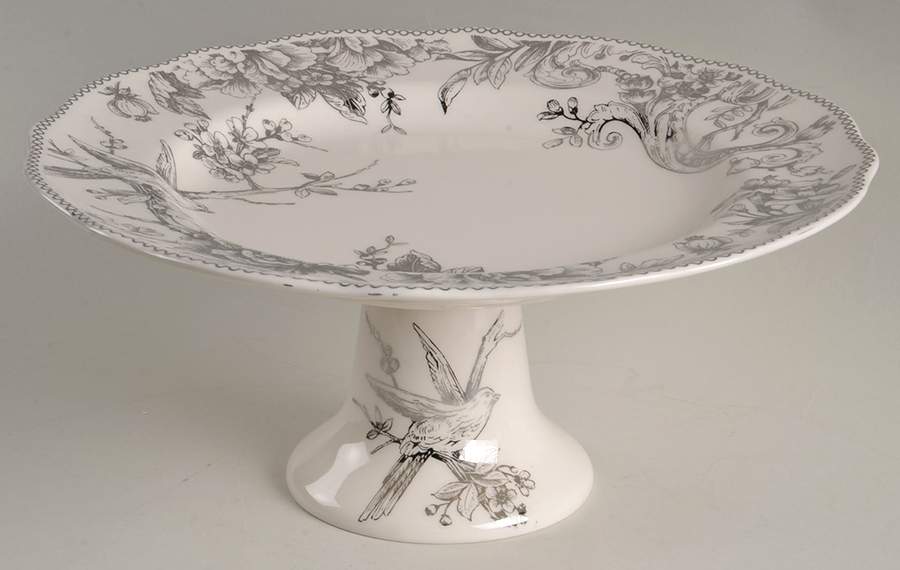 Adelaide Electroplate 10" Diameter Pedestal Cake Stand by 222 Fifth (PTS)-1