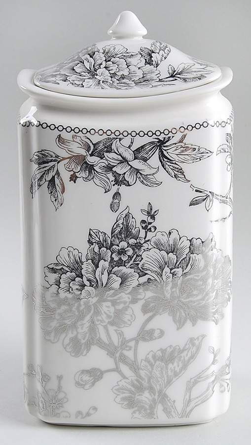 Adelaide Electroplate Large Canister & Lid by 222 Fifth (PTS)-1