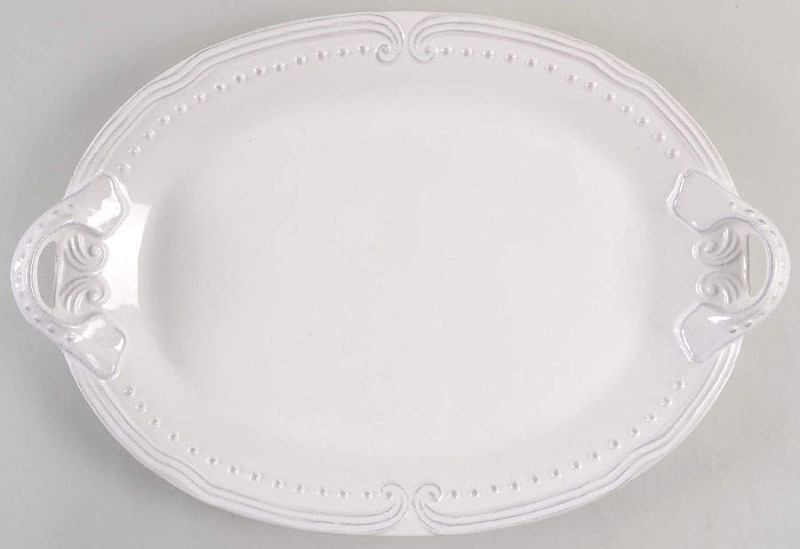 Victoria 17" Oval Handled Platter by American Atelier-1