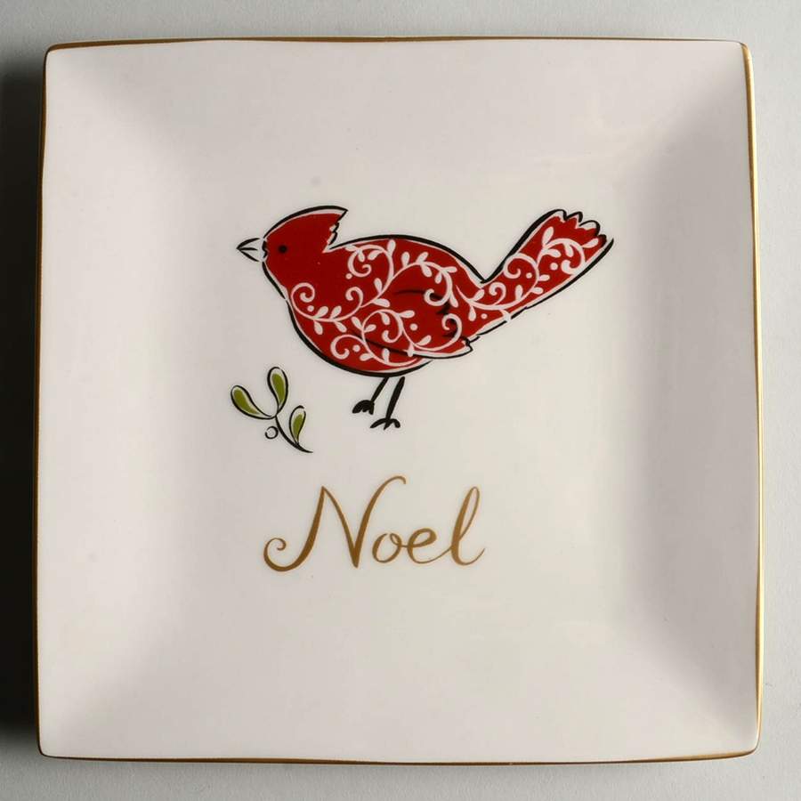 Natala Square Salad/Dessert Plate by 222 Fifth (PTS)-1