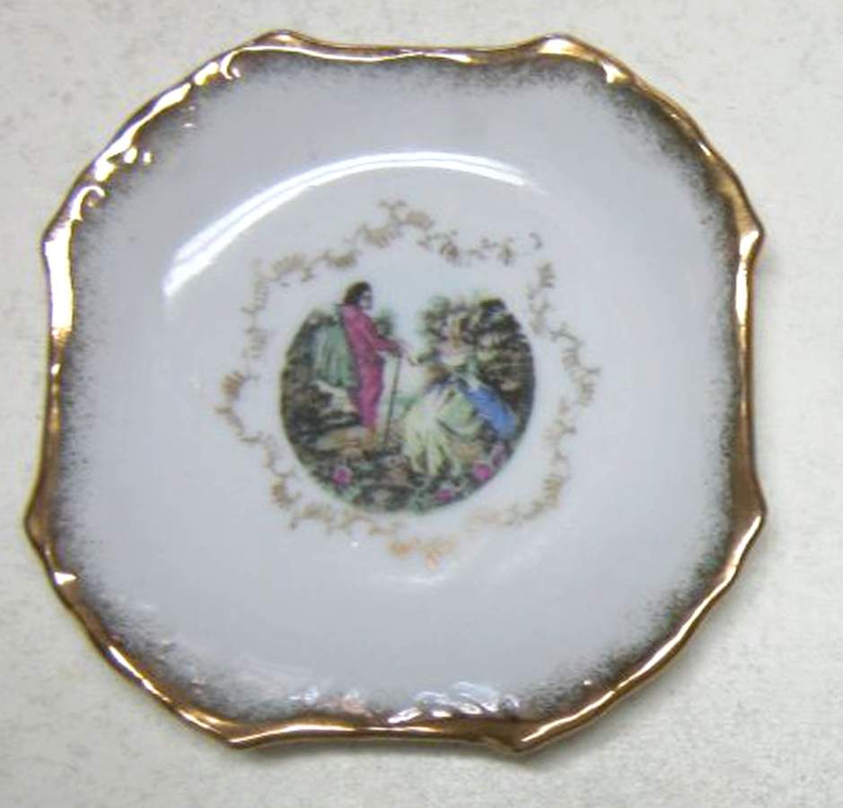 Royal Romance (Square) Saucer for Demitasse Cup by Arnart-1