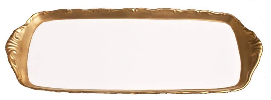 Anna's Golden Patina Large Sandwich Tray by Anna Weatherley-1