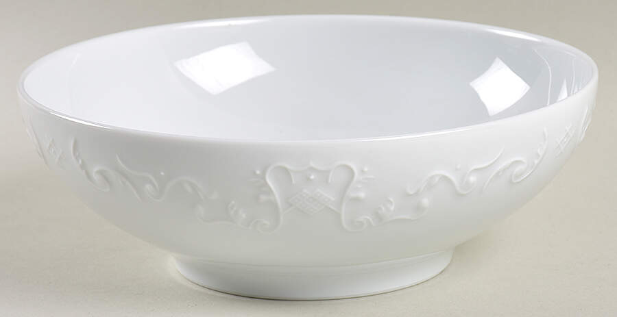 Simply Anna White (Portugal) Coupe Cereal Bowl by Anna Weatherley-1