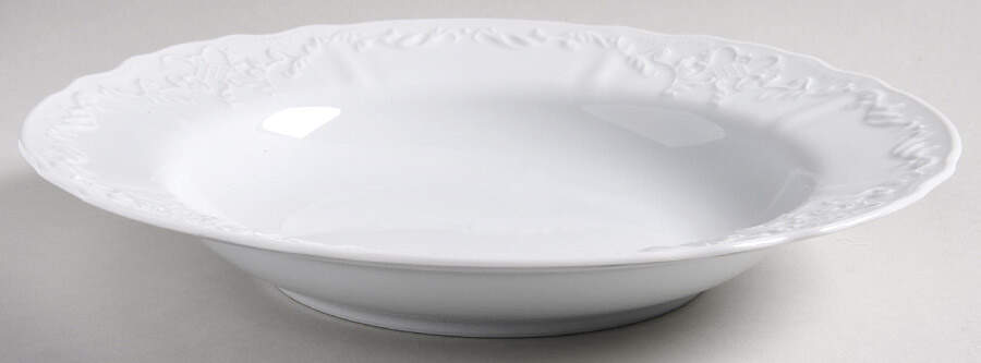 Simply Anna White (Portugal) 10" Individual Pasta Bowl by Anna Weatherley-1