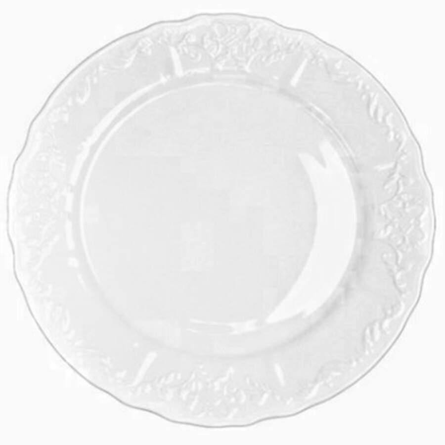 Simply Anna White (Portugal) Service Plate (Charger) by Anna Weatherley-1