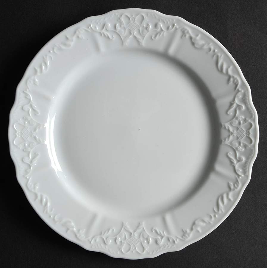 Simply Anna White (Portugal) Salad Plate by Anna Weatherley-1
