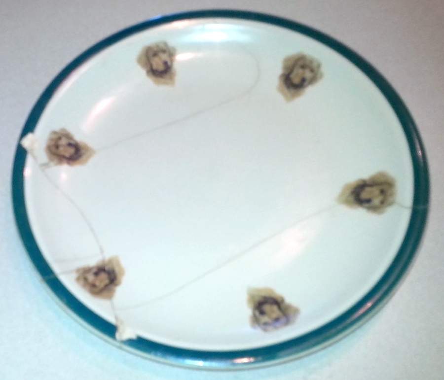 Golden Retriever Dinner Plate by Anglers Expressions-1
