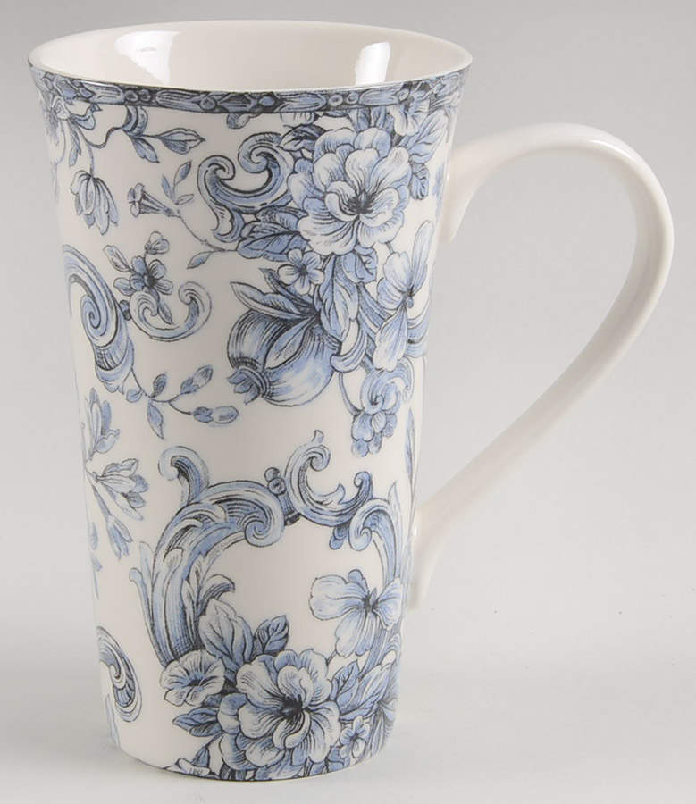 Hawthorne Blue Latte Mug by 222 Fifth (PTS)-1