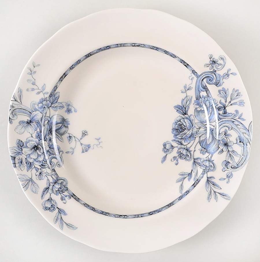Hawthorne Blue 12" Chop Plate (Round Platter) by 222 Fifth (PTS)-1