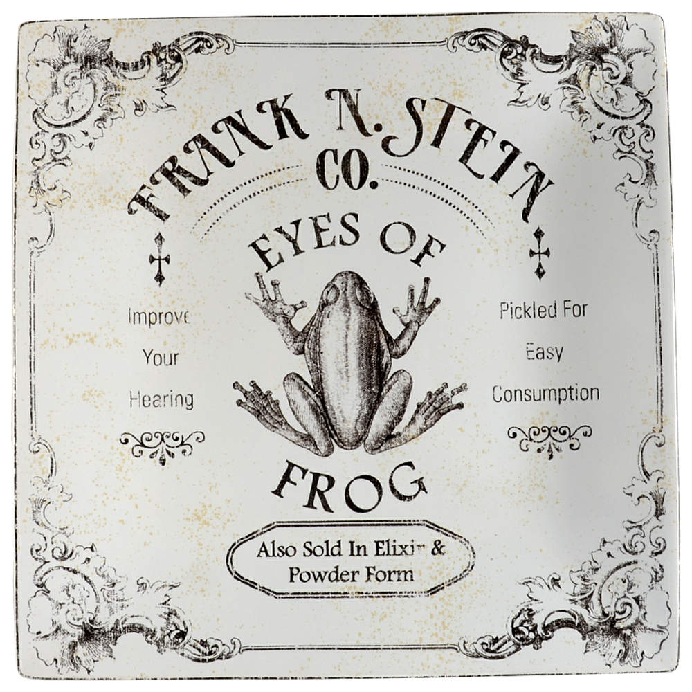 Hallow Apothecary Square Dinner Plate by 222 Fifth (PTS)-1