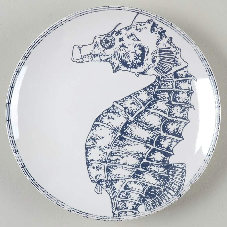 Deep Sea Appetizer Plate by 222 Fifth (PTS)-1
