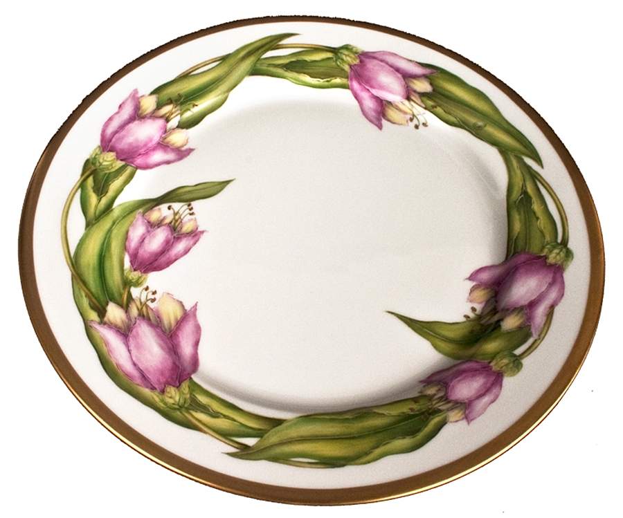 Floral Fantasy Dinner Plate by Anna Weatherley-1
