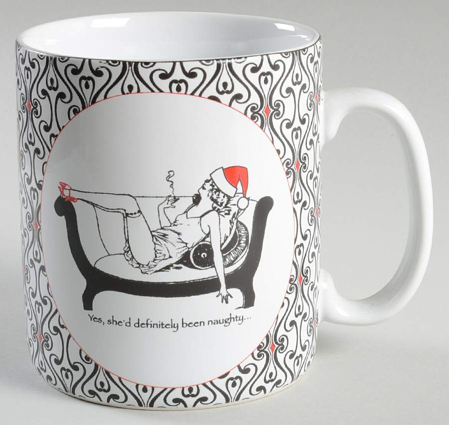 Santa's Babe Jumbo Mug by 222 Fifth (PTS)-1