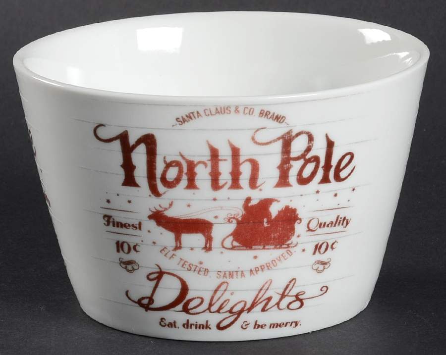 Santa Company Individual Appetizer Bowl by 222 Fifth (PTS)-1