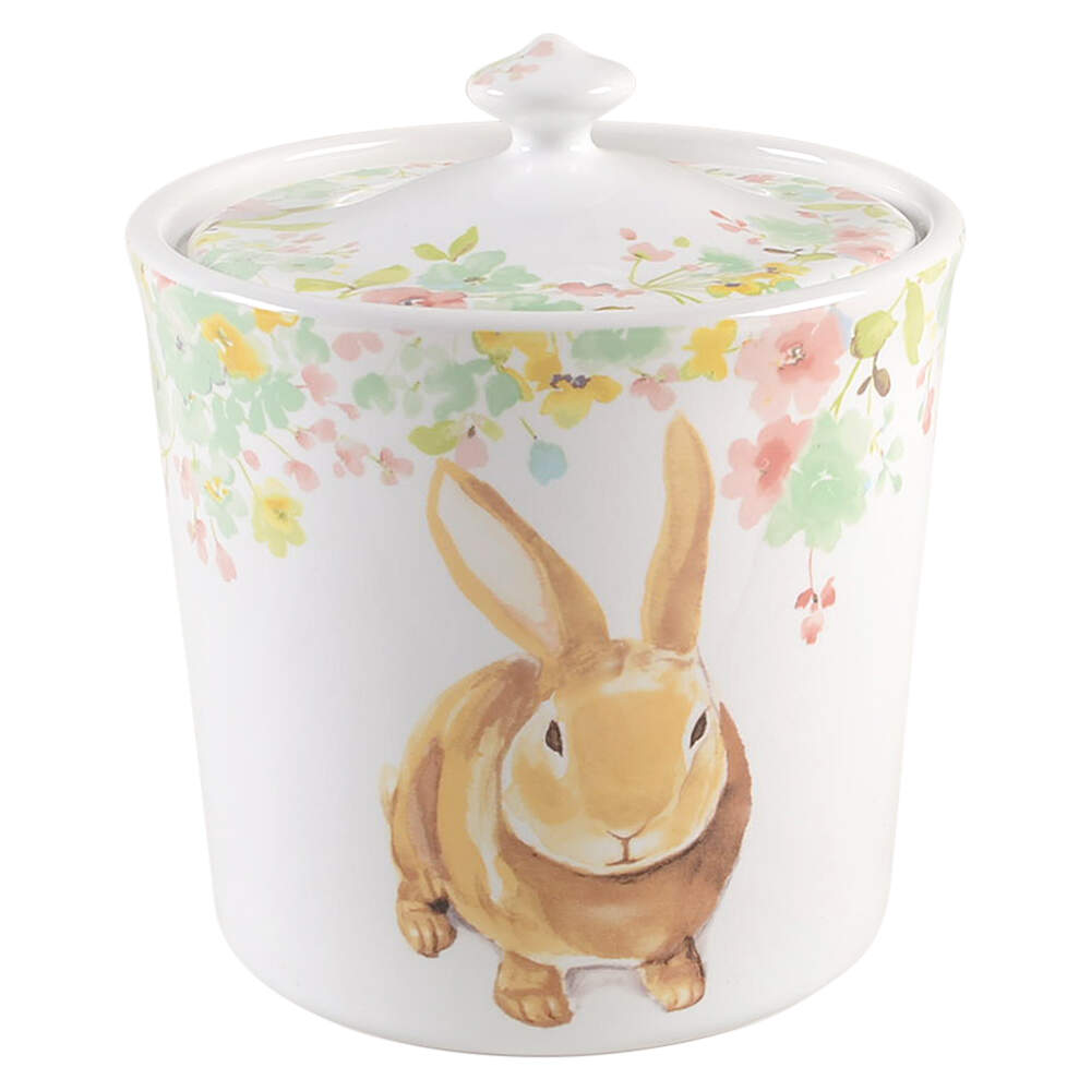 Sydney Large Canister & Lid by 222 Fifth (PTS)-1