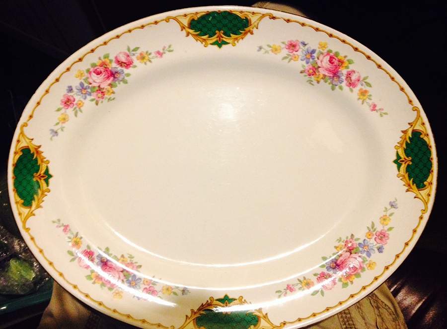 2603 11" Oval Serving Platter by Arklow-1