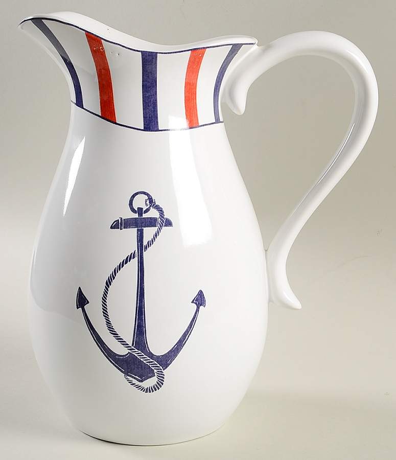 Anchor Here 96 Oz Pitcher by 222 Fifth (PTS)-1