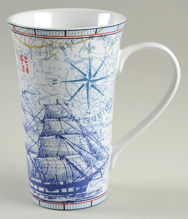 Clipper Latte Mug by 222 Fifth (PTS)-1