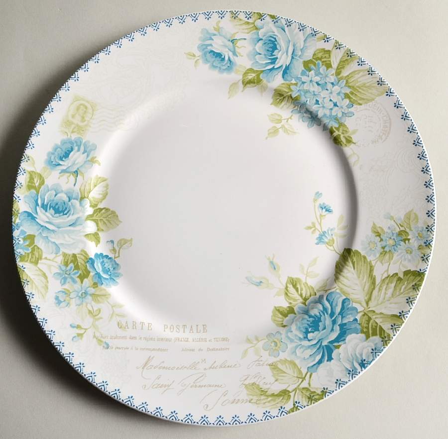 Bijou Rose Dinner Plate by 222 Fifth (PTS)-1