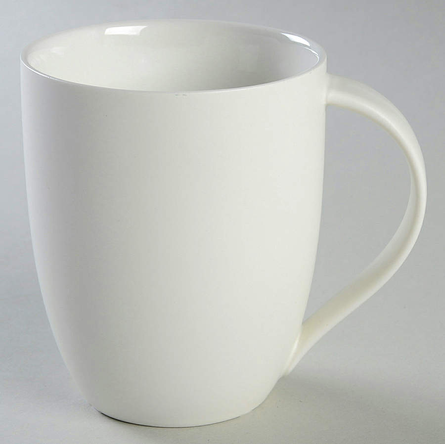 Curve White Mug by Artisanal Kitchen Supply (AKS)-1