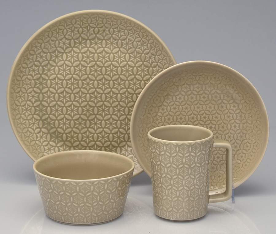 Sakuya Lace Cream 16 Piece Set by 222 Fifth (PTS)-1