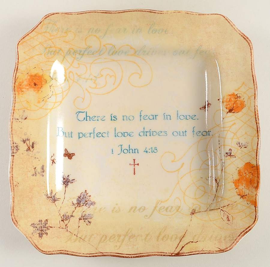 Table Inspiration Square Salad Plate by 222 Fifth (PTS)-1