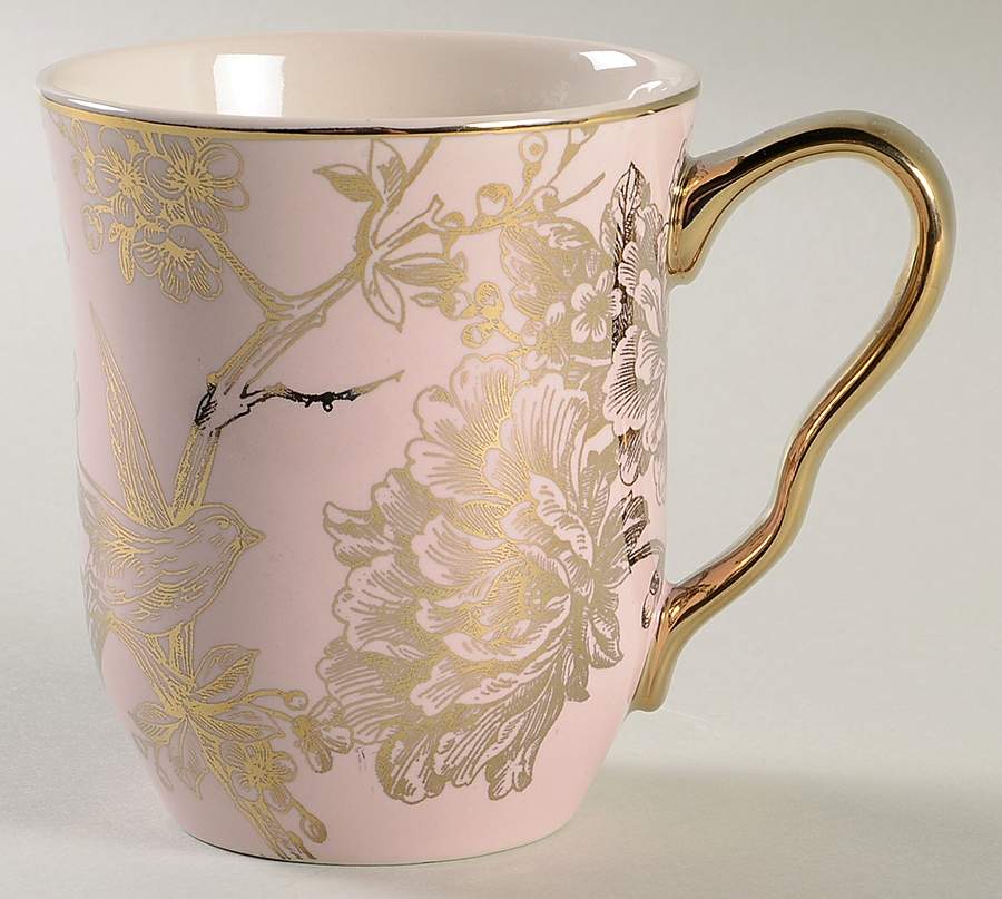 Adelaide Pink Gold Mug by 222 Fifth (PTS)-1
