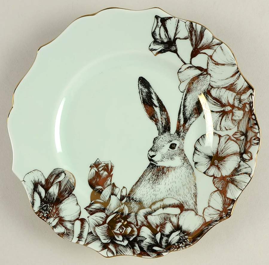 Garden Playtime Salad Plate by 222 Fifth (PTS)-1