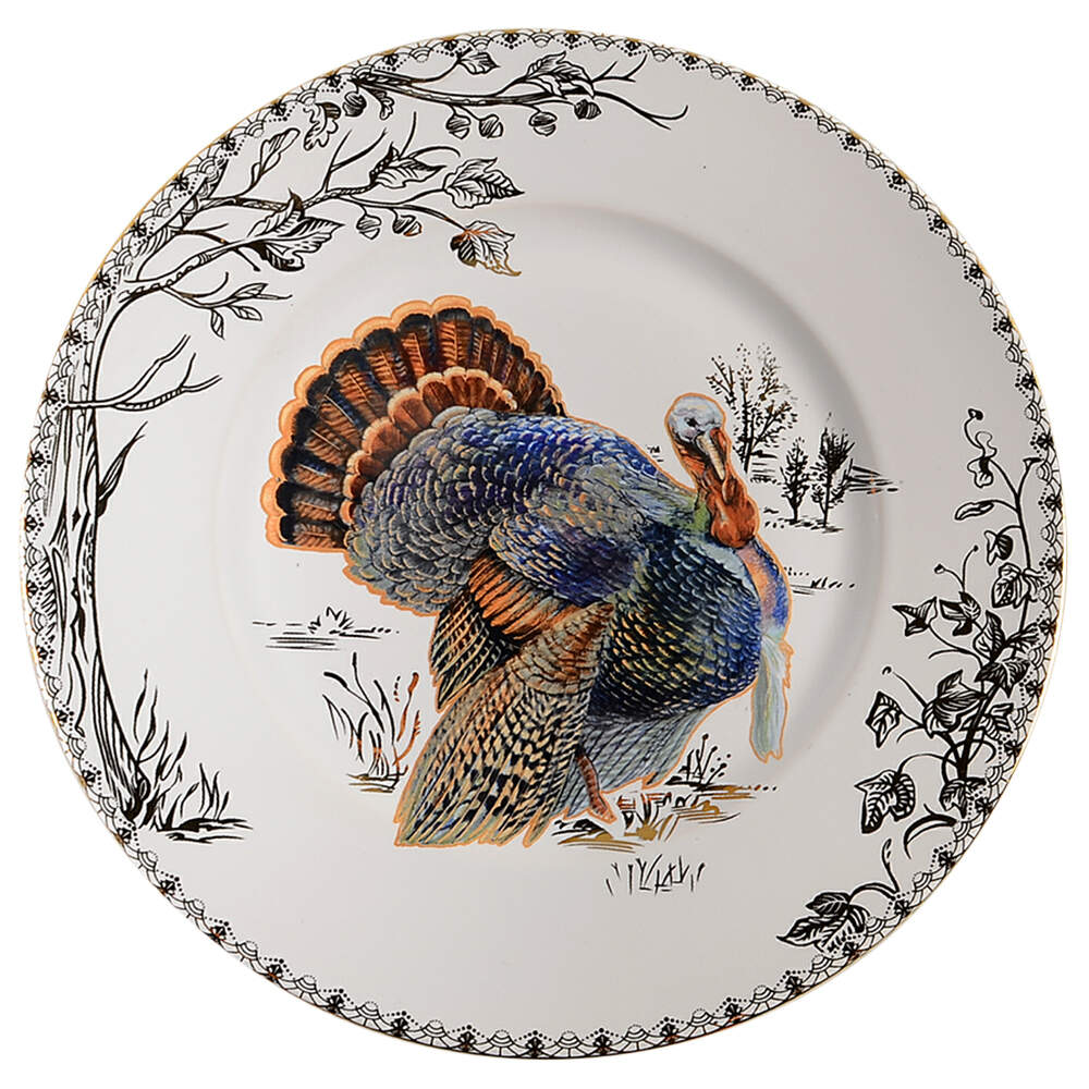 Golden Hill Dinner Plate by 222 Fifth (PTS)-1
