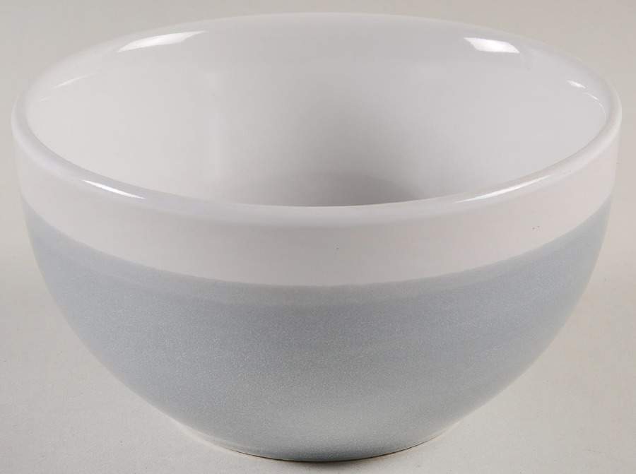 Oasis Blue Gray Soup/Cereal Bowl by American Atelier-1