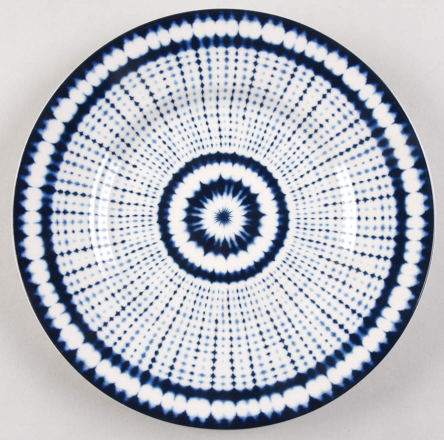 Shibori Salad Plate by 222 Fifth (PTS)-1