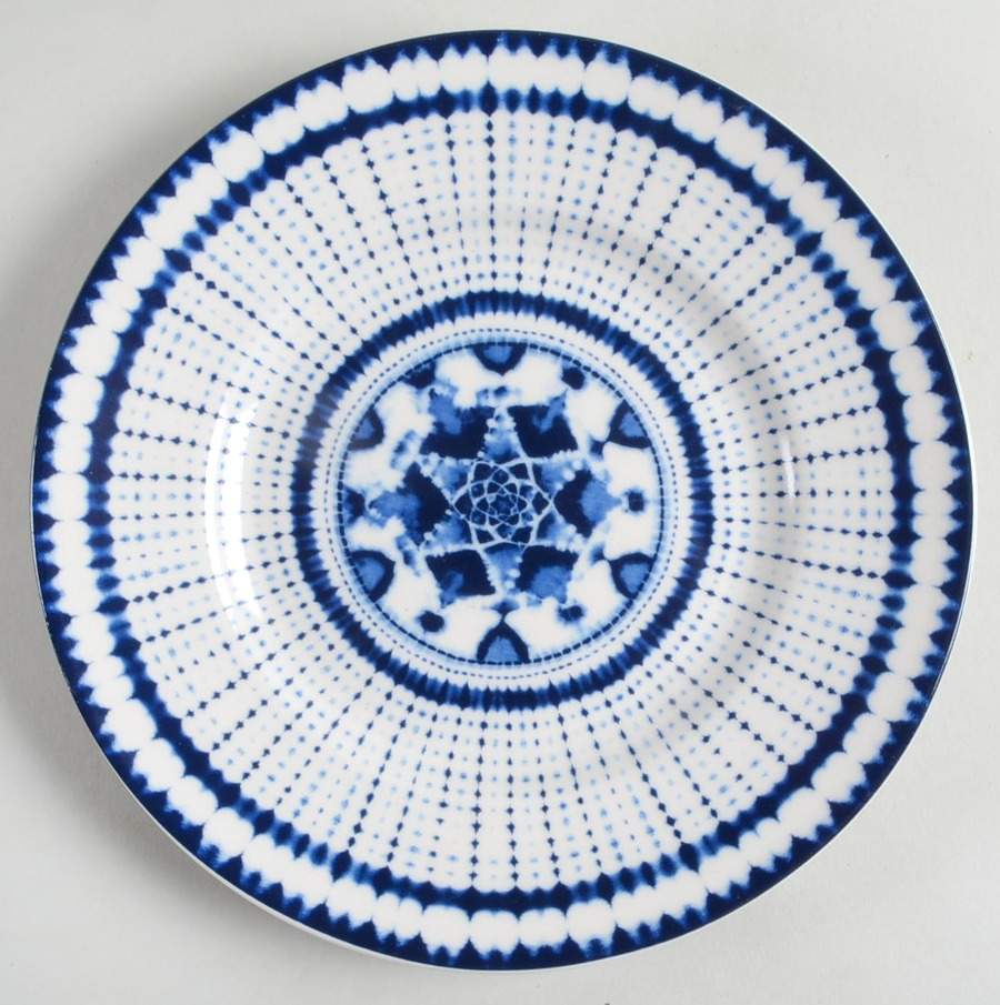 Shibori Salad Plate by 222 Fifth (PTS)-1