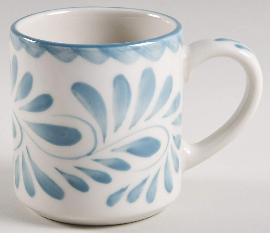 Puebla Blue Lagoon Mug by Anfora (Mexico)-1