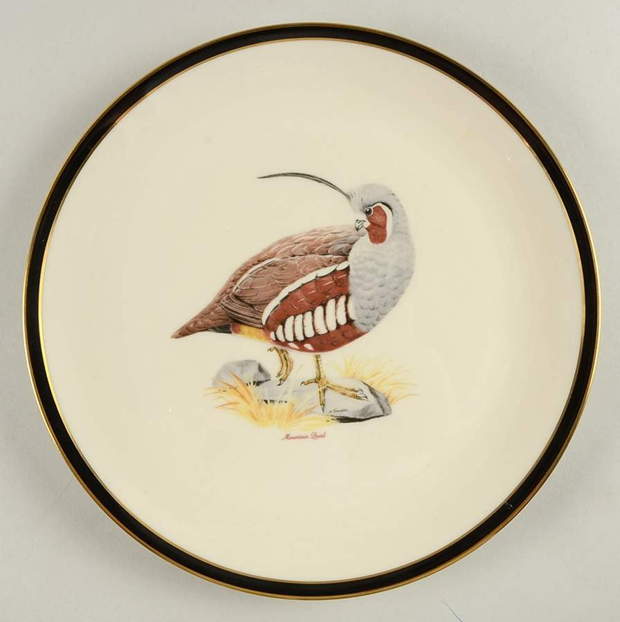 American Game Bird (Coupe) Dinner Plate by American Manor-1