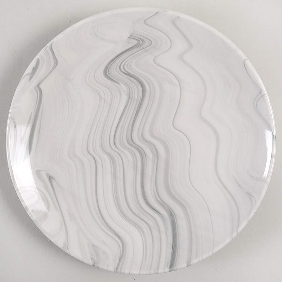 Marble Gray Salad Plate by American Atelier-1