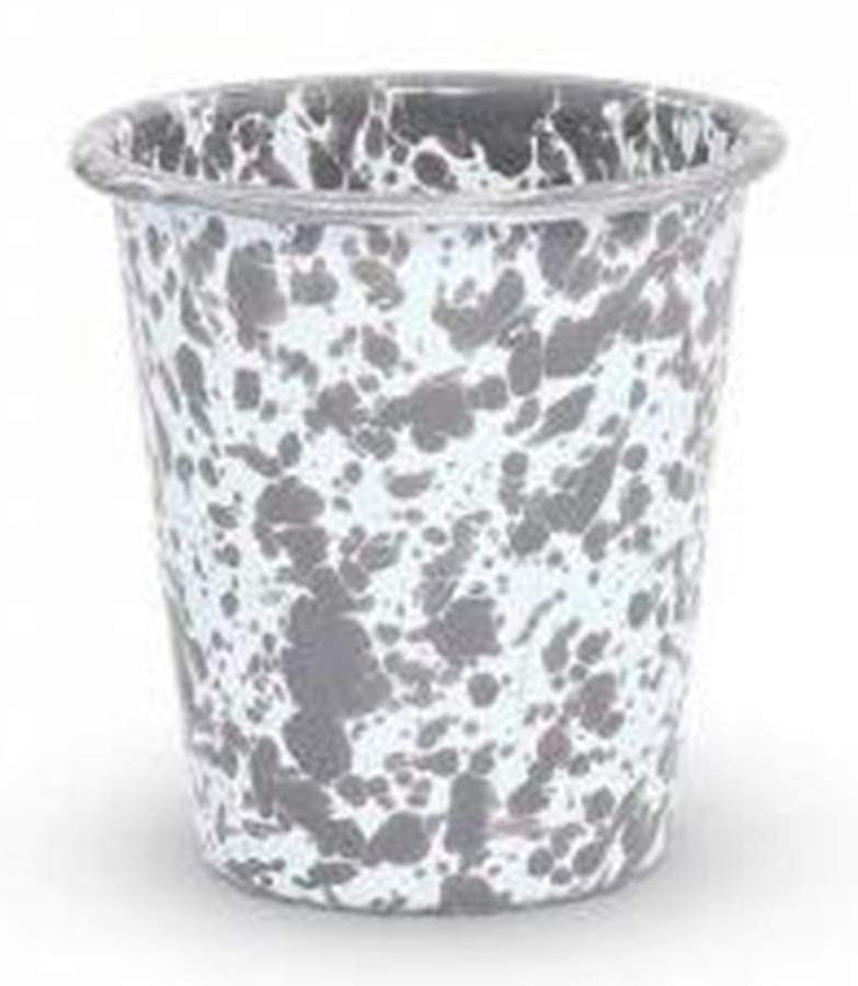 Splatterware Grey 10 Oz Tumbler by Crow Canyon Home-1