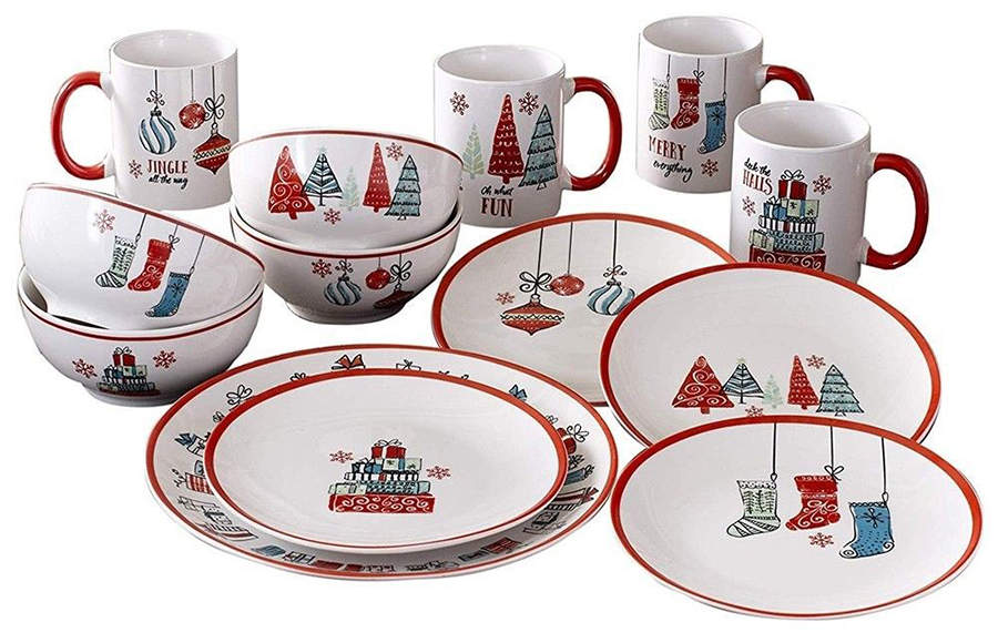 Holiday Gift Soup/Cereal Bowl by American Atelier-1
