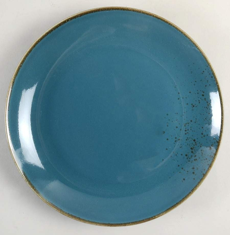 Reactive Glaze Aqua Dinner Plate by 222 Fifth (PTS)-1