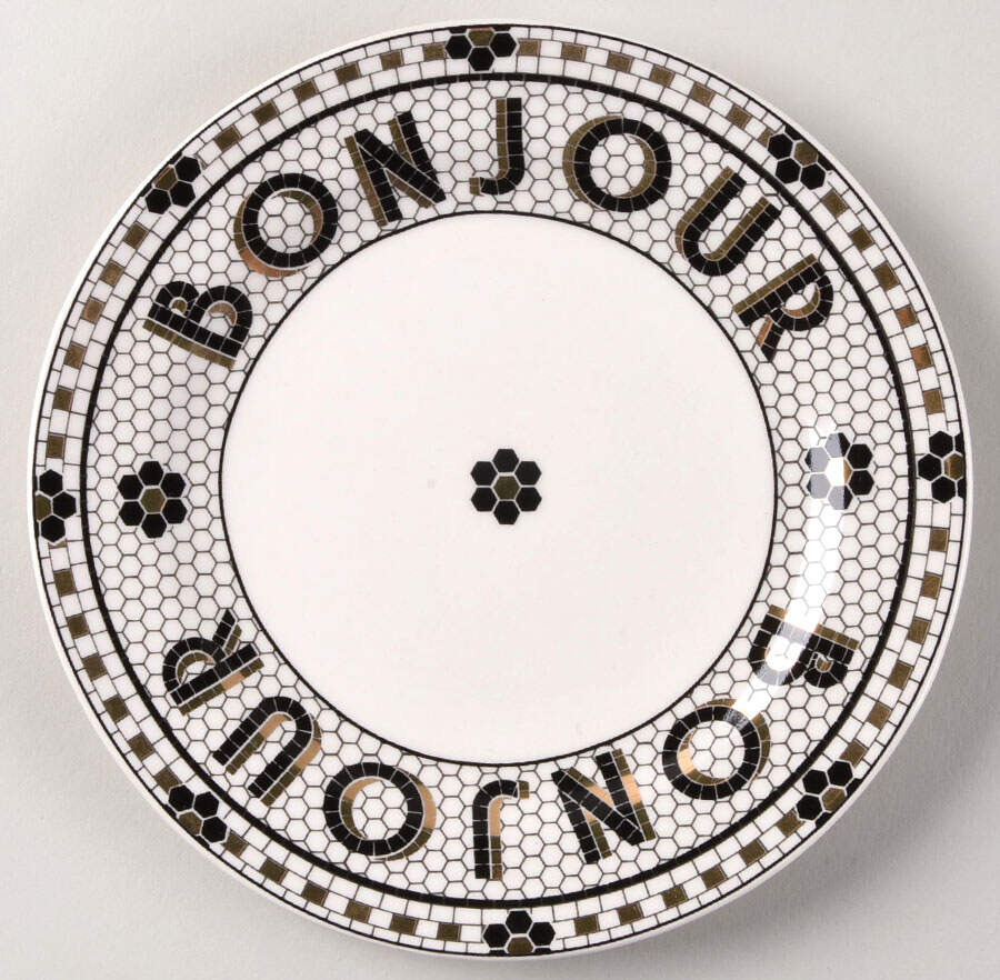 Bistro Tile Bread & Butter Plate by Anthropologie-1