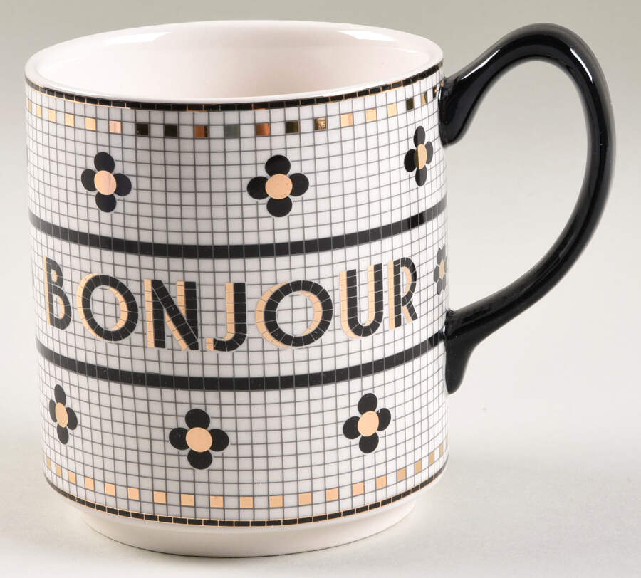 Bistro Tile Mug by Anthropologie-1