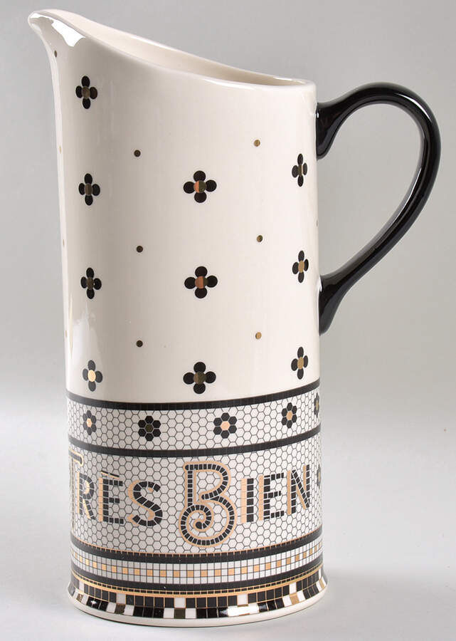 Bistro Tile 52 Oz Pitcher by Anthropologie-1