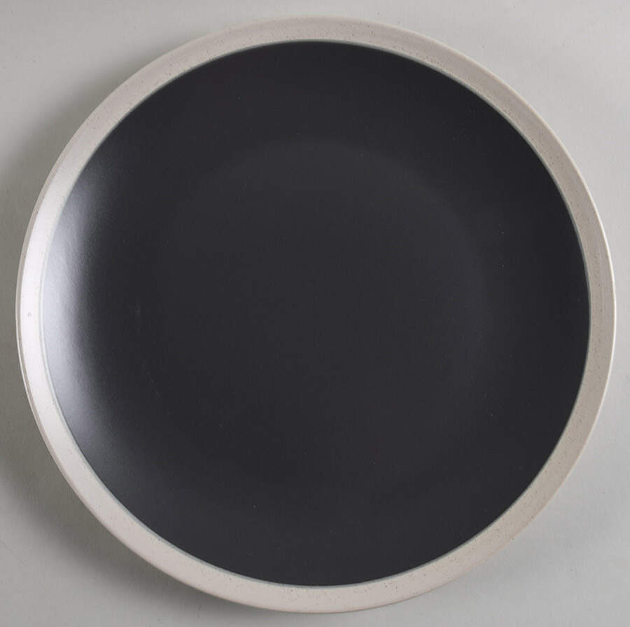 Serenity Dark Gray Dinner Plate by Stone Lain-1