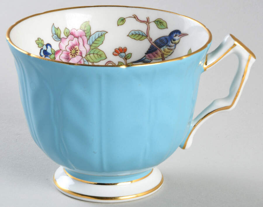 2902 Blue Footed Cup by John  Aynsley & Sons-1