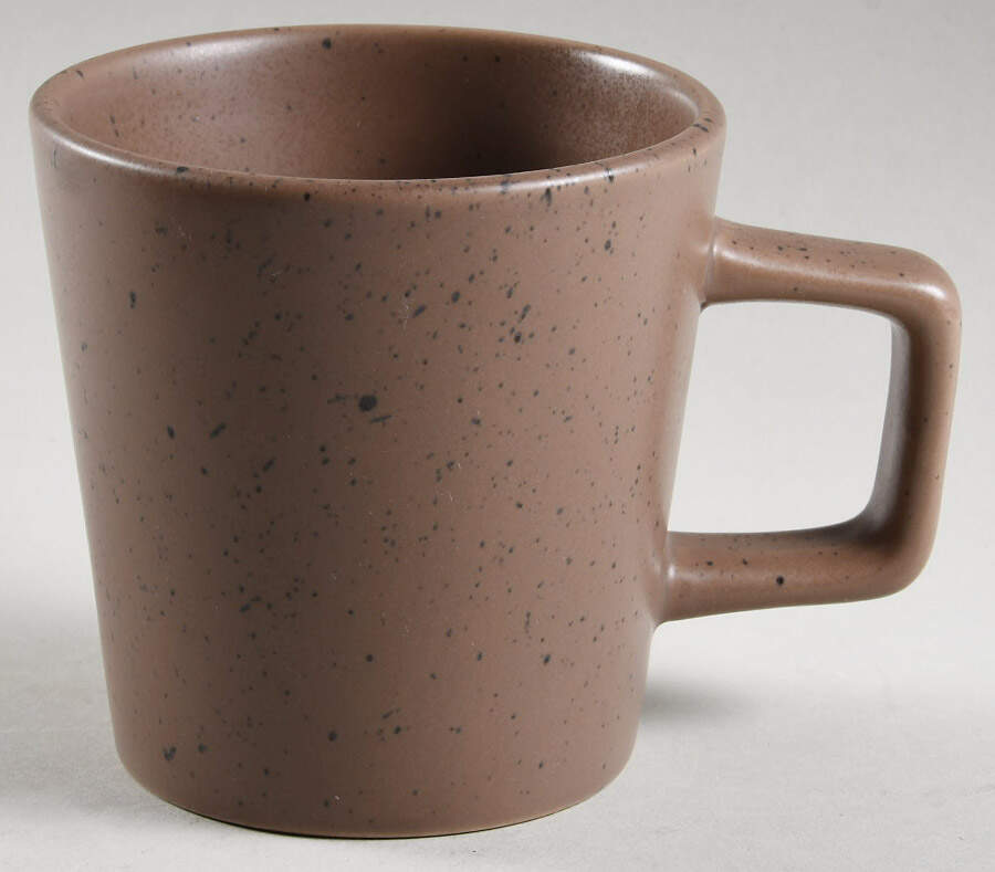 Celina (Modern Coupe) Matte Brown Mug by Stone Lain-1