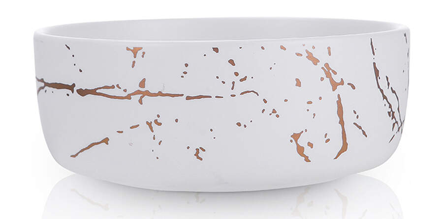 Zora White Soup/Cereal Bowl by Stone Lain-1