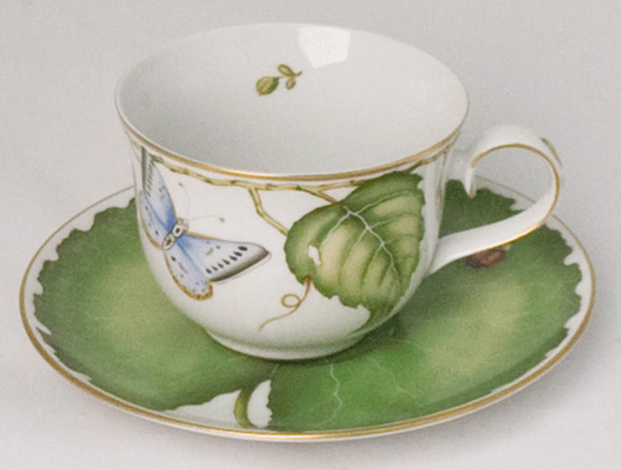 Ivy Flat Cup & Saucer Set by Anna Weatherley-1