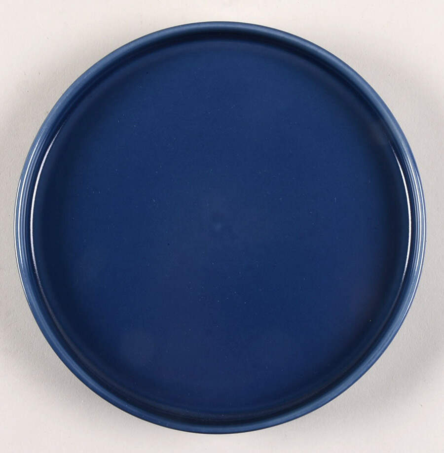 Kaden Navy Blue Salad Plate by 222 Fifth (PTS)-1