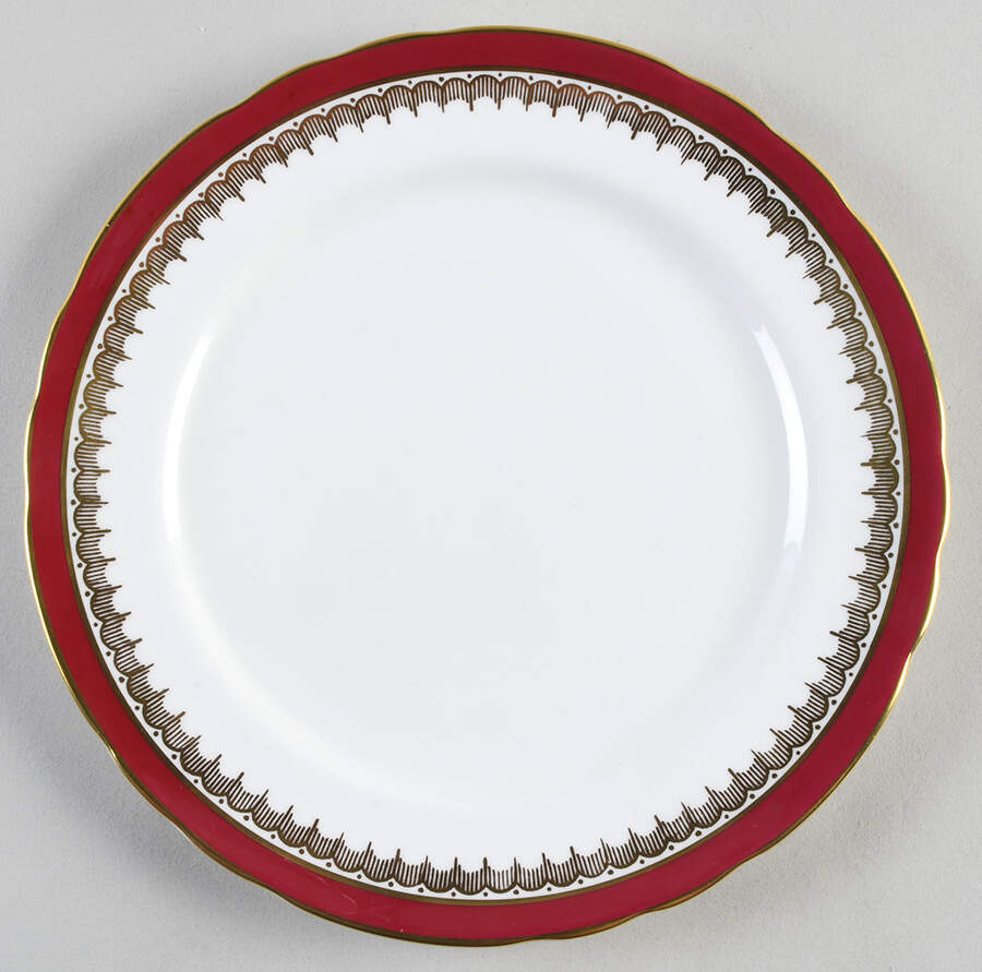 Ambassador Maroone Salad Plate by John  Aynsley & Sons-1